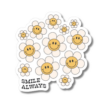 Lade das Bild in den Galerie-Viewer, Blumen Sticker &quot;Smile Always&quot;
